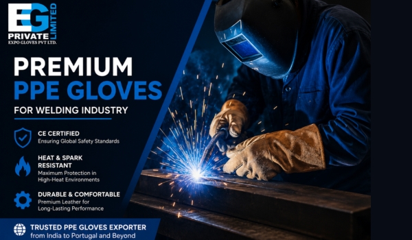 PPE Gloves for Welding Industry: How the Best Exporters Ensure Compliance?